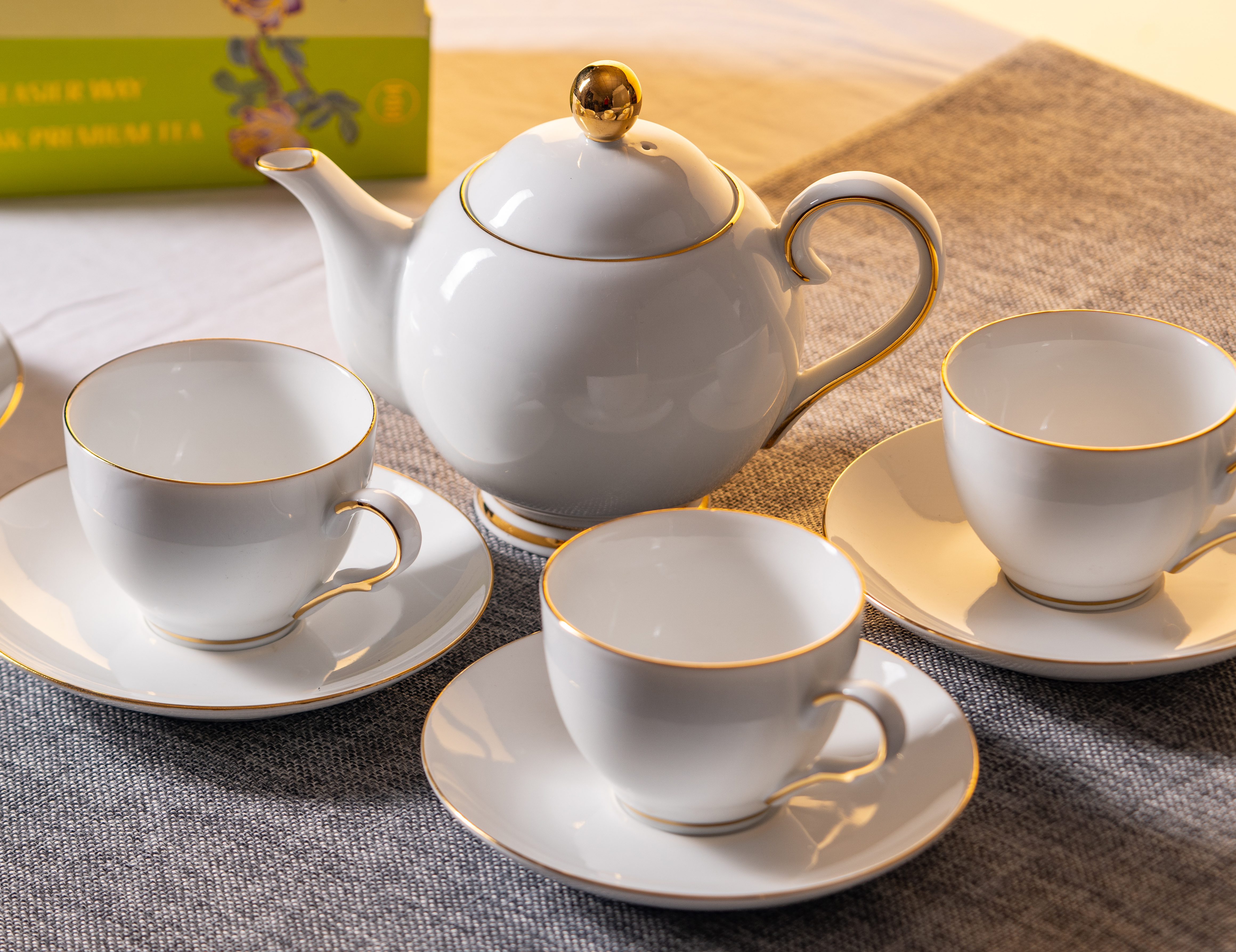 Golden Veil White Jade