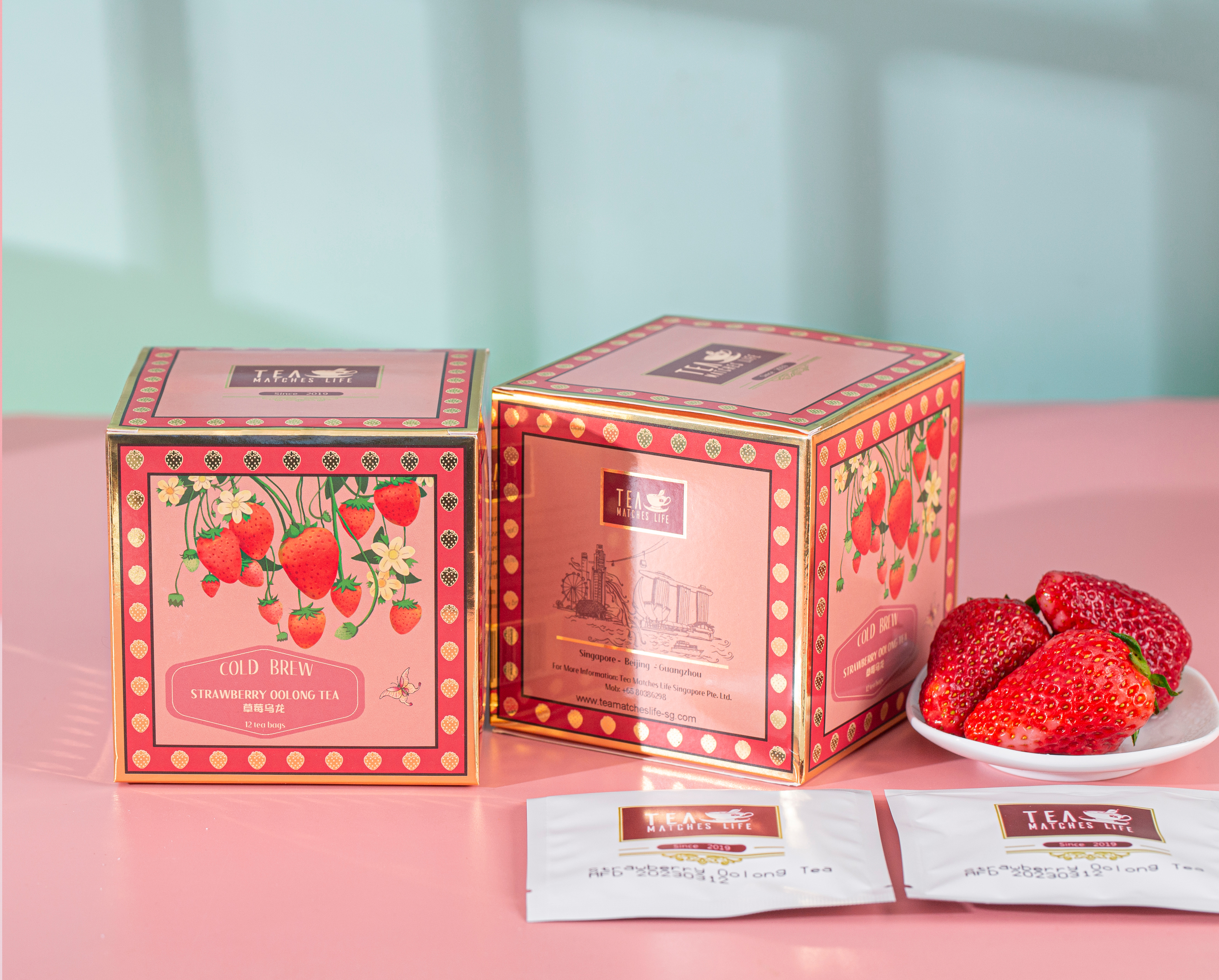 Strawberry Oolong Tea